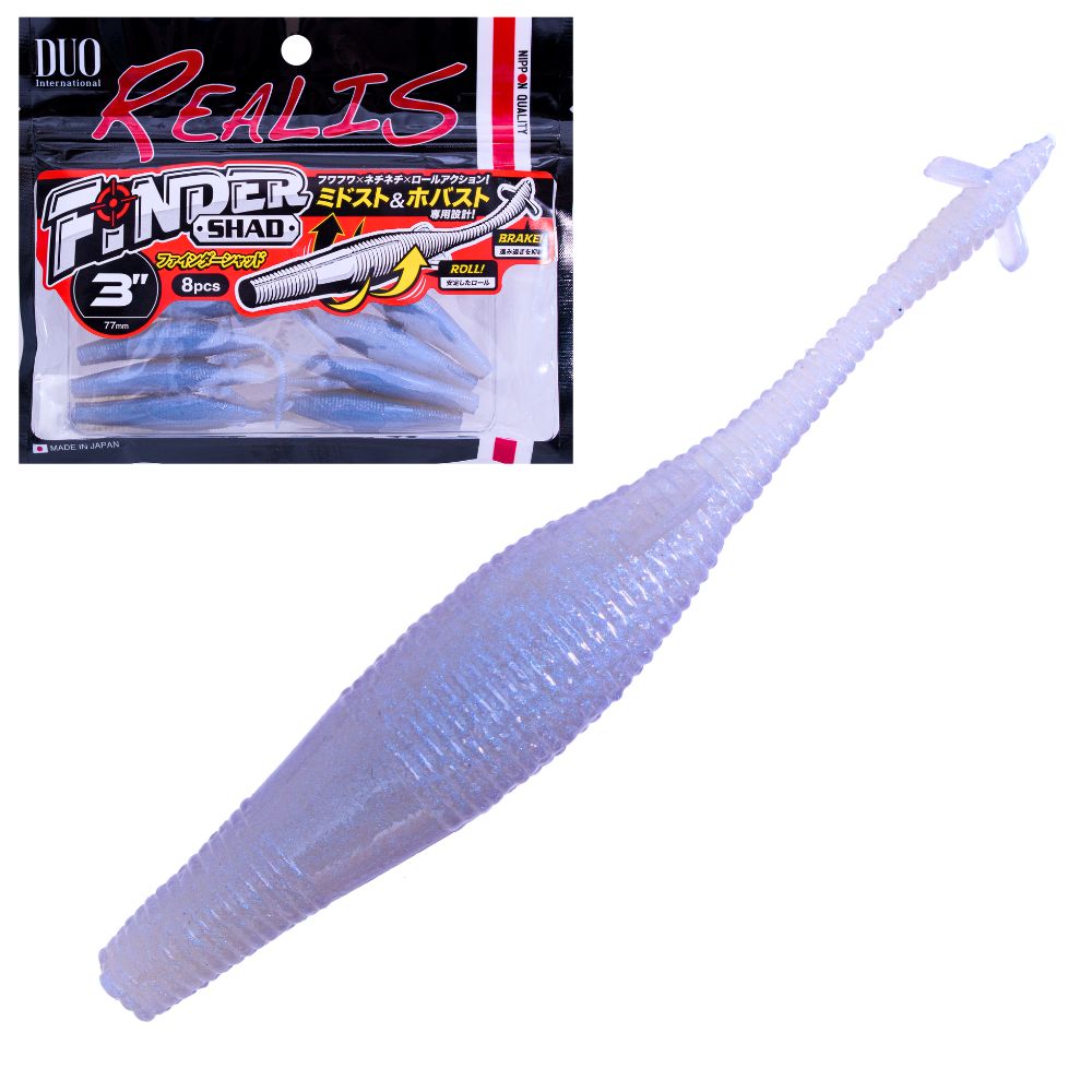 DUO Scented Soft Bait Lure REALIS FINDER SHAD 3.0 - Image 13