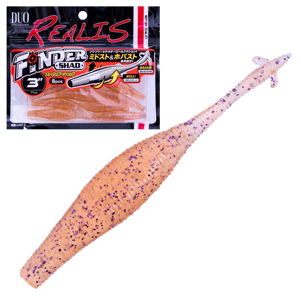 DUO Scented Soft Bait Lure REALIS FINDER SHAD 3.0 - Image 14