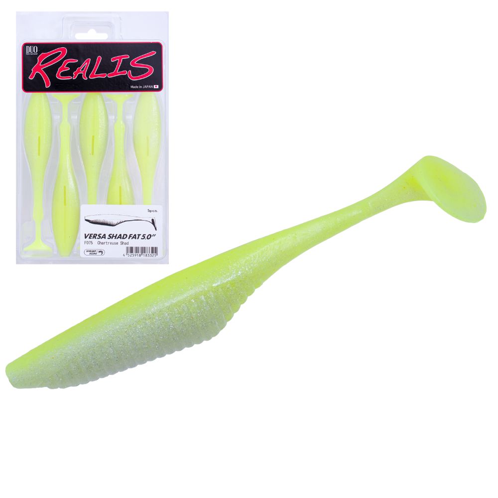 DUO Scented Soft Bait Lure REALIS VERSA SHAD FAT 5.0 - Image 3