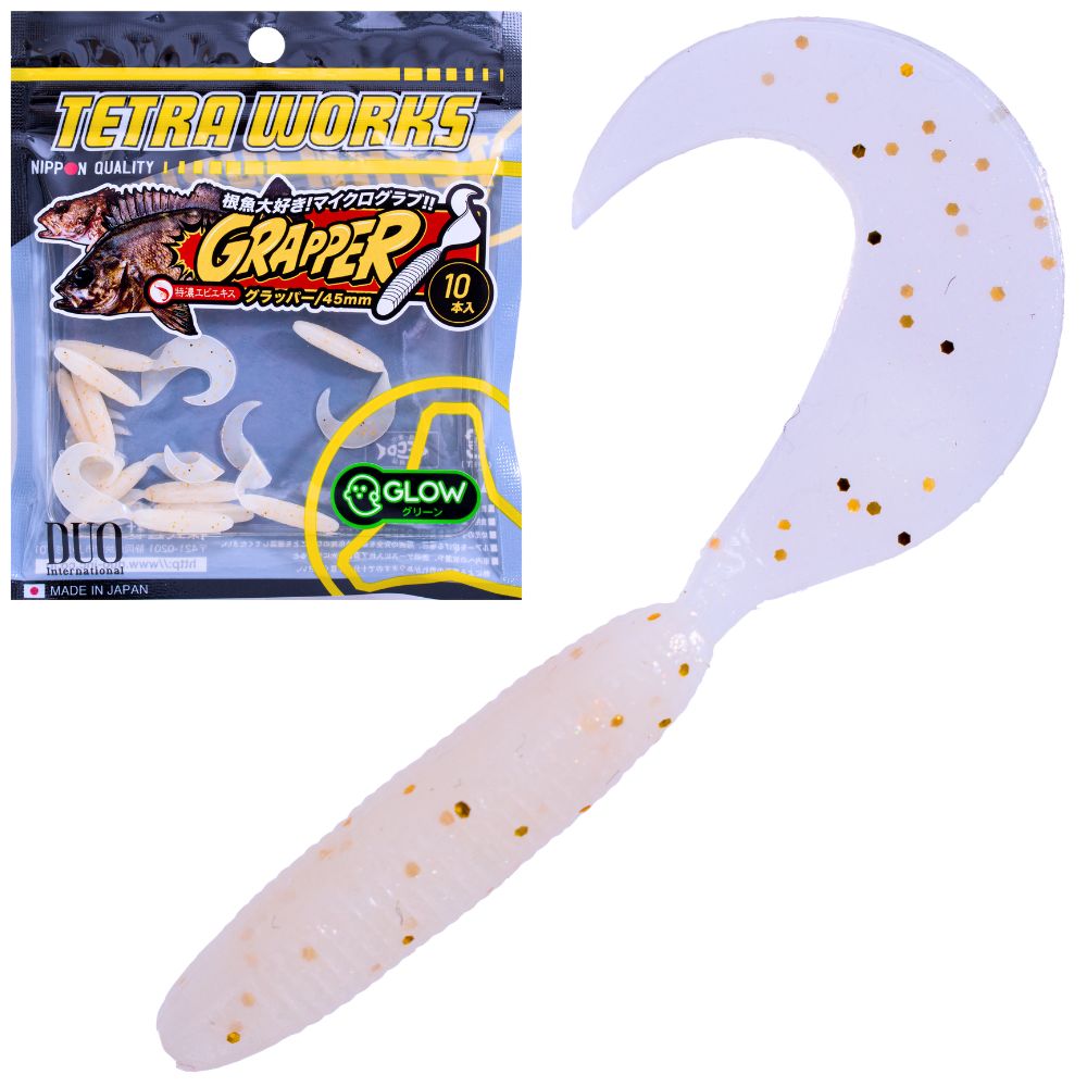 DUO Ultra Light Fishing Scented Soft Bait Lure Tetra Works GRAPPER - Image 10