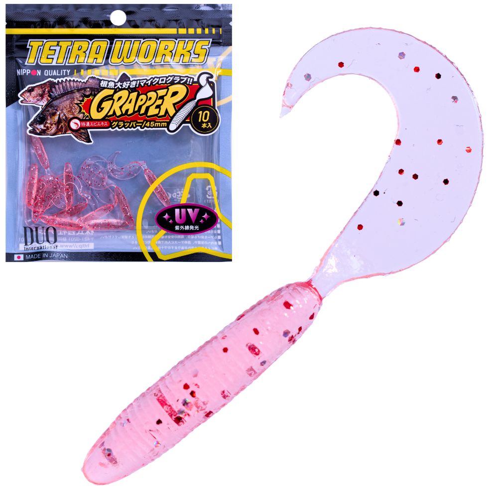 DUO Ultra Light Fishing Scented Soft Bait Lure Tetra Works GRAPPER - Image 12
