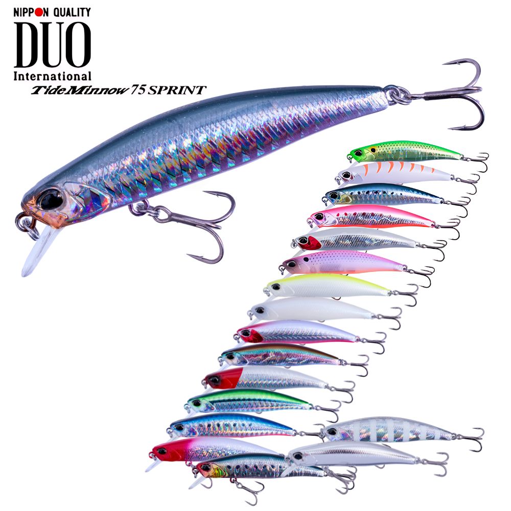 DUO Jerkbait Sinking Minnow Lure TIDE MINNOW 75 SPRINT