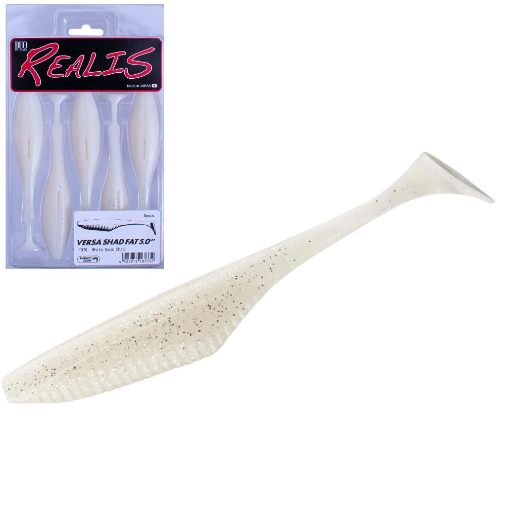 DUO Scented Soft Bait Lure REALIS VERSA SHAD FAT 5.0 - Image 6
