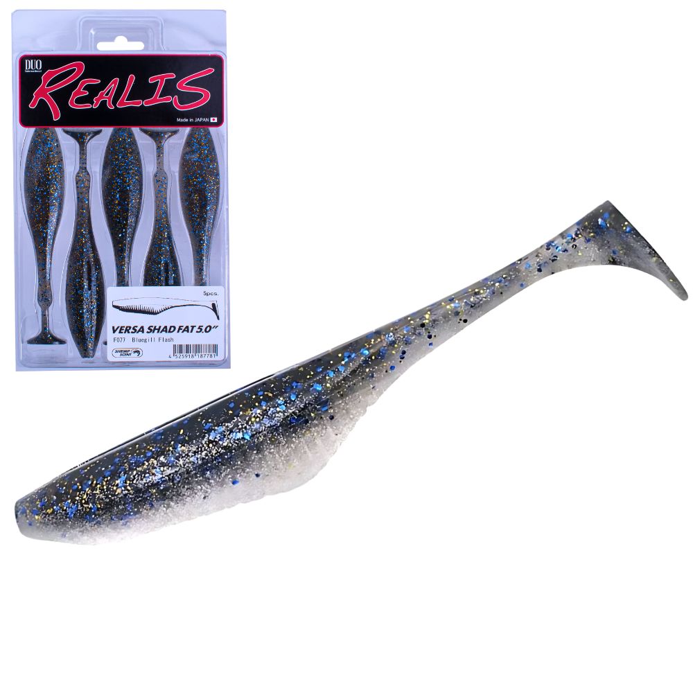 DUO Scented Soft Bait Lure REALIS VERSA SHAD FAT 5.0