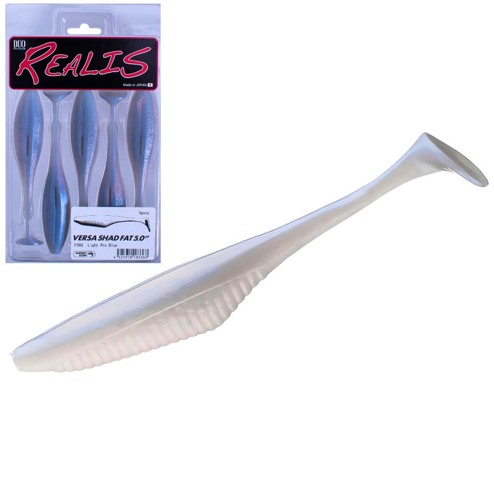 DUO Scented Soft Bait Lure REALIS VERSA SHAD FAT 5.0 - Image 13