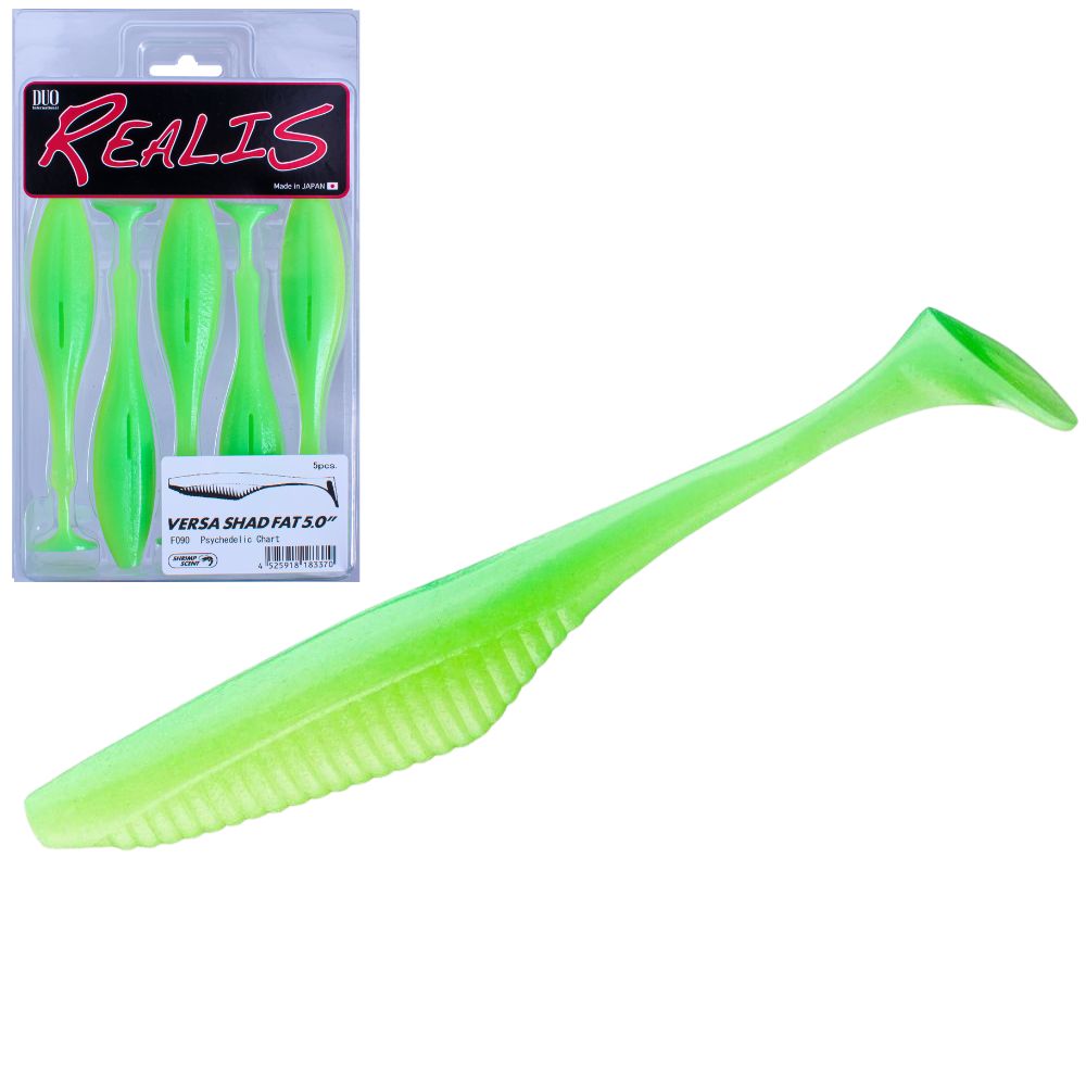 DUO Scented Soft Bait Lure REALIS VERSA SHAD FAT 5.0 - Image 5
