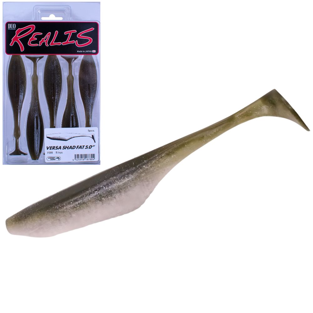 DUO Scented Soft Bait Lure REALIS VERSA SHAD FAT 5.0 - Image 8