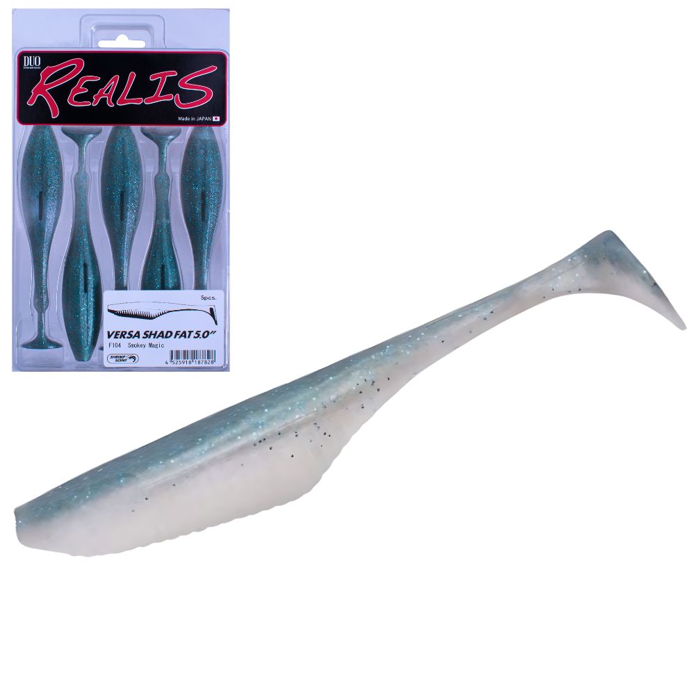 DUO Scented Soft Bait Lure REALIS VERSA SHAD FAT 5.0 - Image 11