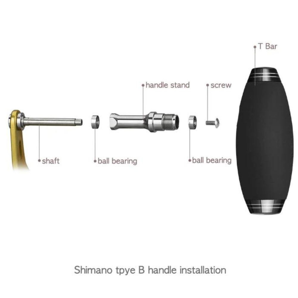 GOMEXUS Fishing Reel Accessorie Power T-Bar EVA T85/SRBK - Image 4