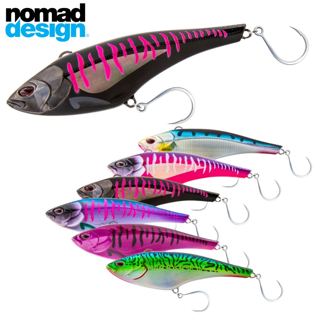 NOMAD DESIGN Offshore Fishing Hi Speed Trolling Minnow Lure MADMACS 200