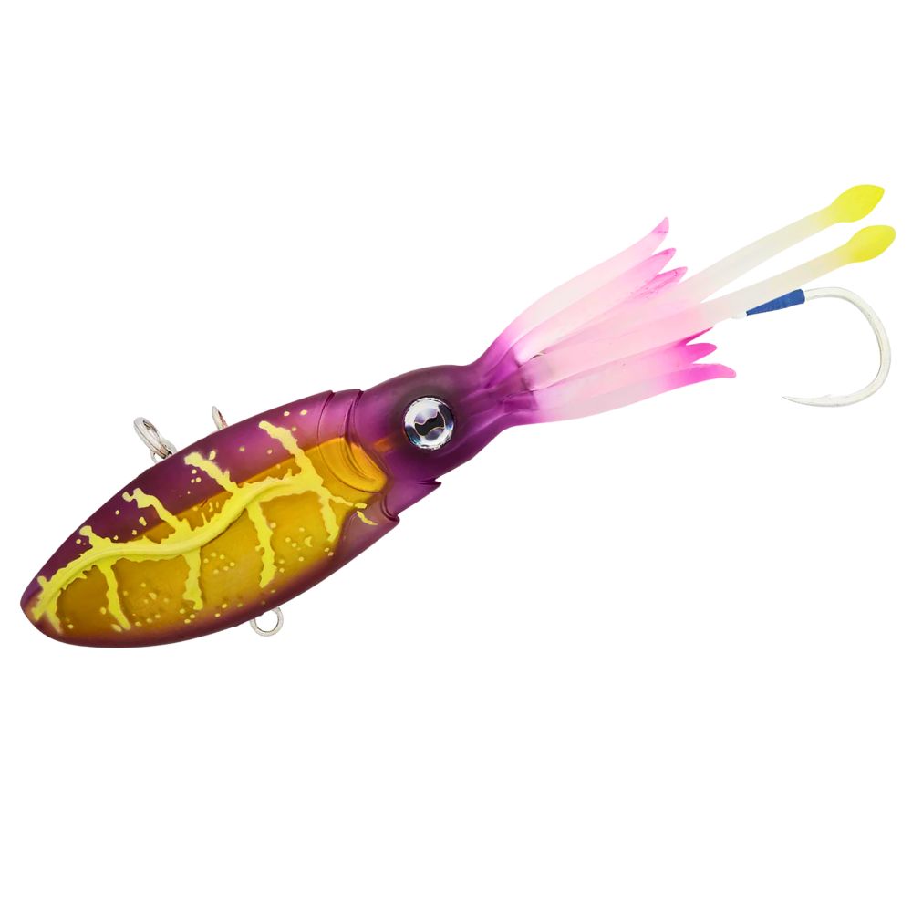 NOMAD DESIGN Saltwater Fishing Squid Vibe Scented Soft Lure SQUIDTREX Maxi 170mm/250g - Image 13
