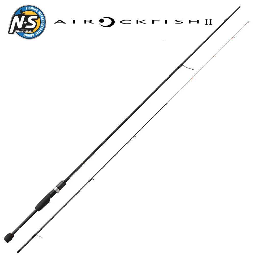 NS BLACK HOLE Ultra Light Fishing Spinning Rod AIR ROCK FISH II S-752L-ST