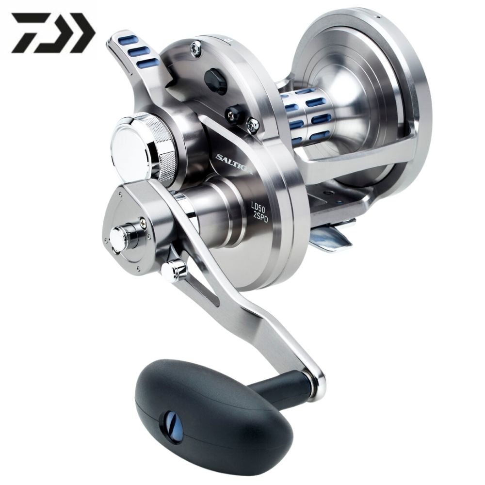 DAIWA Offshore Fishing Righthanded Conventional Reel SALTIGA LD50-2SPD