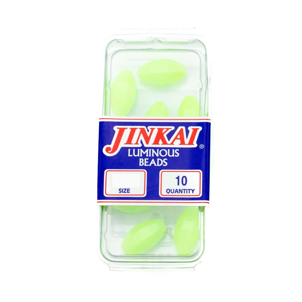 JINKAI Fishing Hard Luminous Beads Small/10pcs - Image 2