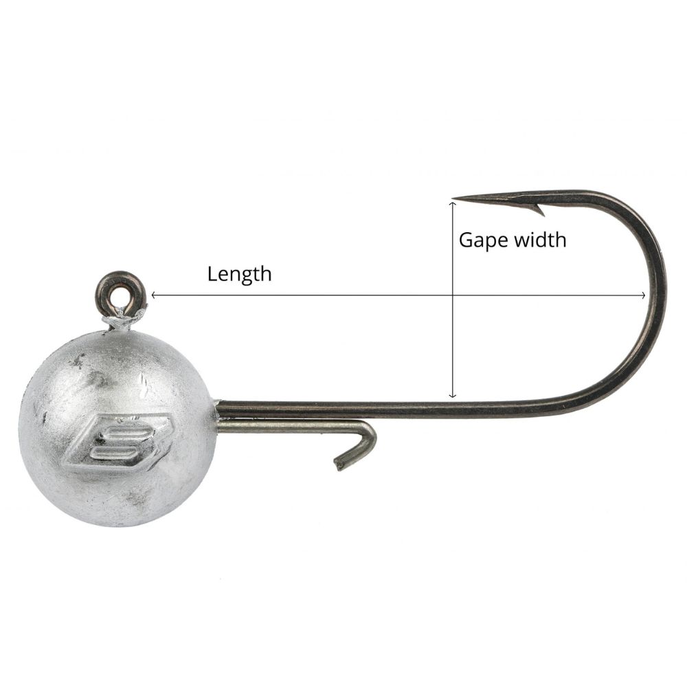 BKK Ultimate All-Round Jig Head Classic Bait Keeper ROUND ELITE 20pcs - Image 4