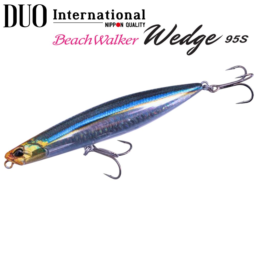 DUO Beach Walker Wedge 95mm 120mm6個セット DUO Saltwater Casting Sinking Pencil Lure Beach Walker WEDGE 95S