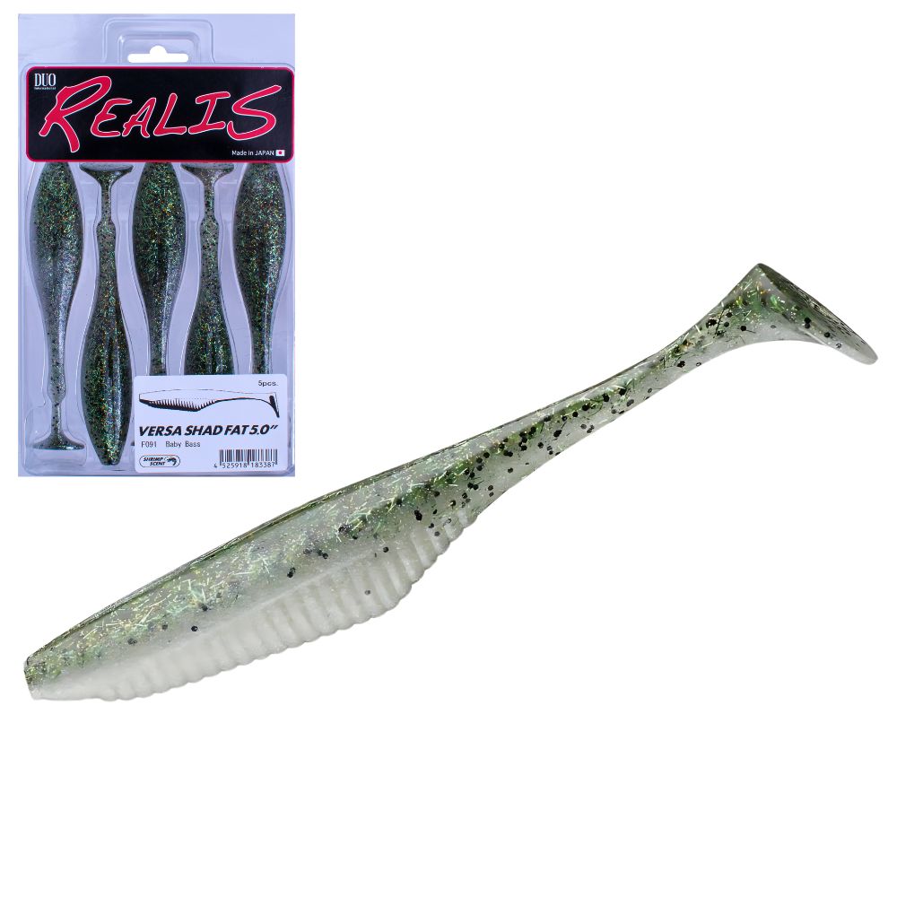 DUO Scented Soft Bait Lure REALIS VERSA SHAD FAT 5.0 - Image 14