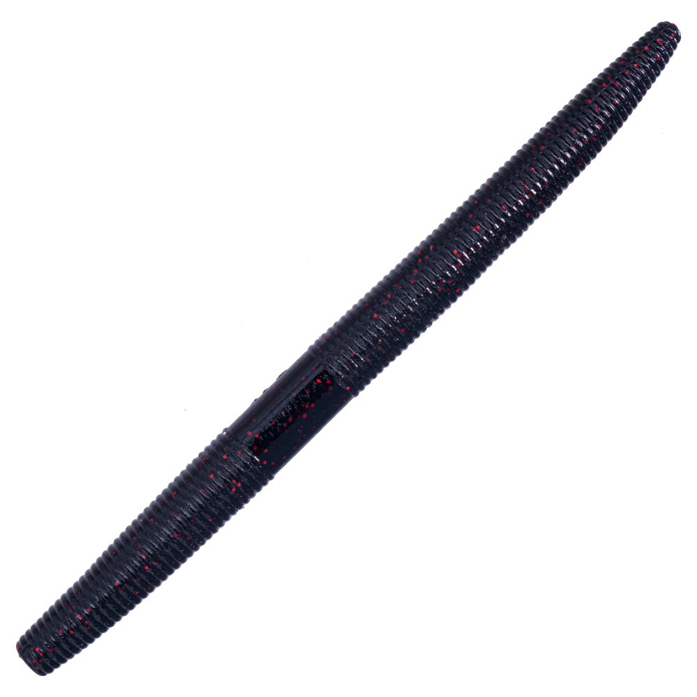 YAMAMOTO BAITS Soft Bait Lure YAMASENKO 5“ Black/Small Red Flk - Image 2