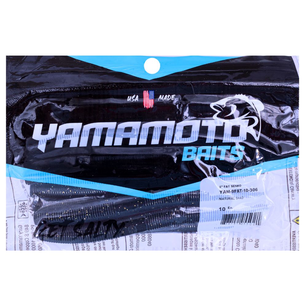 YAMAMOTO BAITS Soft Bait Lure SENKO FAT 5“ Natural Shad - Image 3