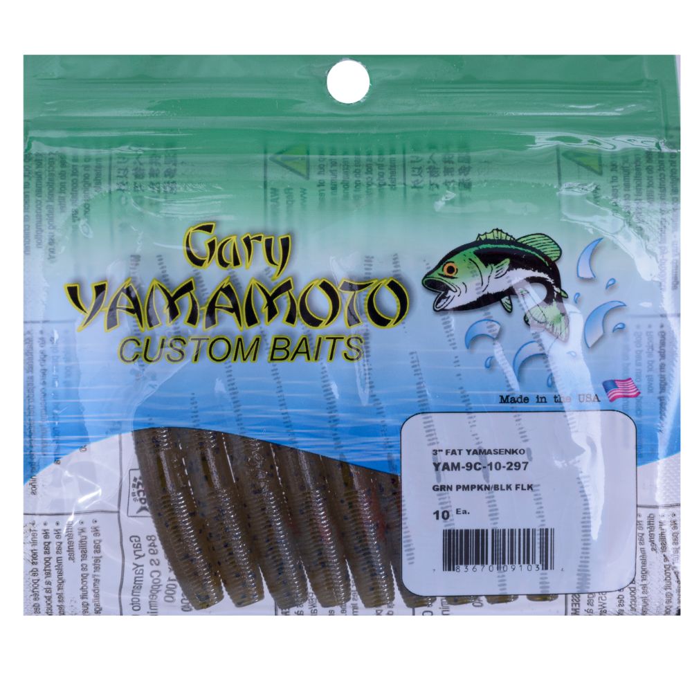 YAMAMOTO BAITS Soft Bait Lure FAT YAMASENKO 3in 9c-10-297 - Image 3