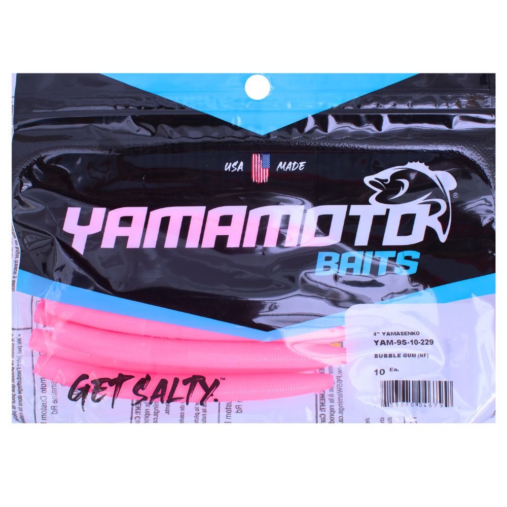 YAMAMOTO BAITS Soft Bait Lure YAMASENKO 4“ Bubble Gum - Image 3