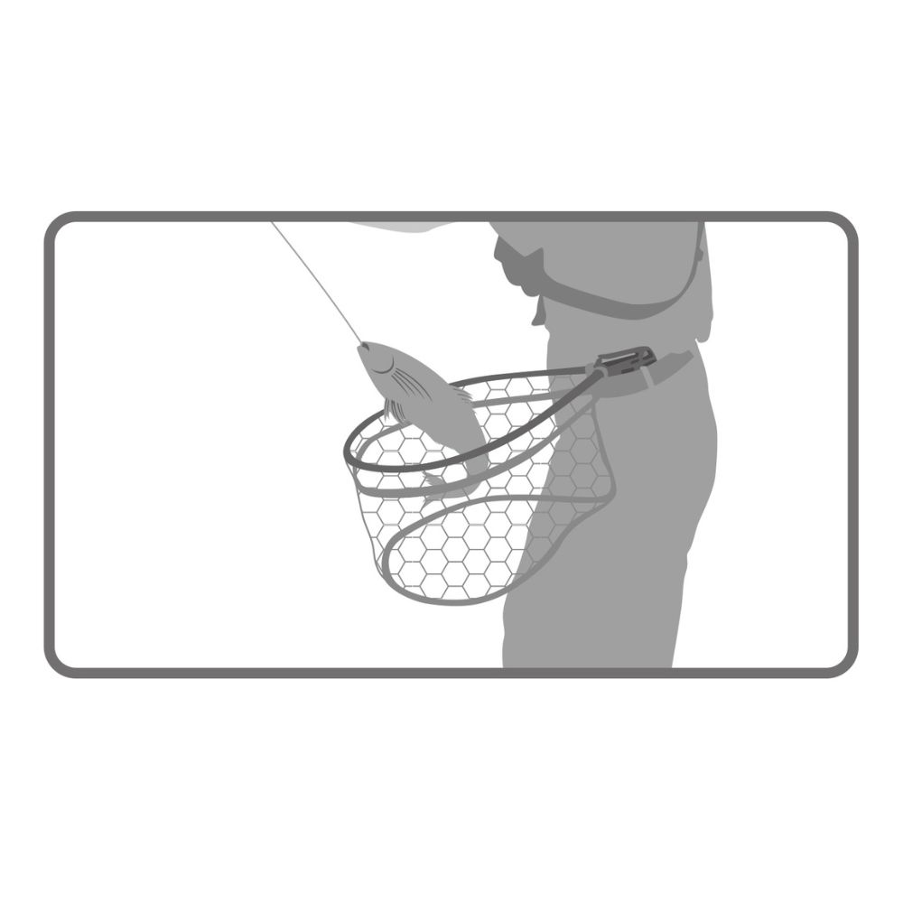 DAIICHISEIKO Ultra Light Fishing Landing Net GAN FRAME 40R Air - Image 5