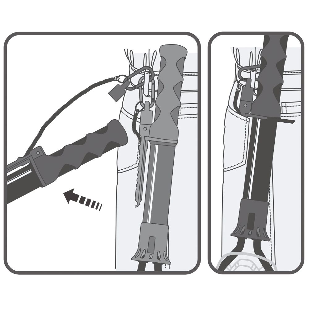 DAIICHISEIKO Telescopic Fish Landing Net LG FRAME 30-330R - Image 3