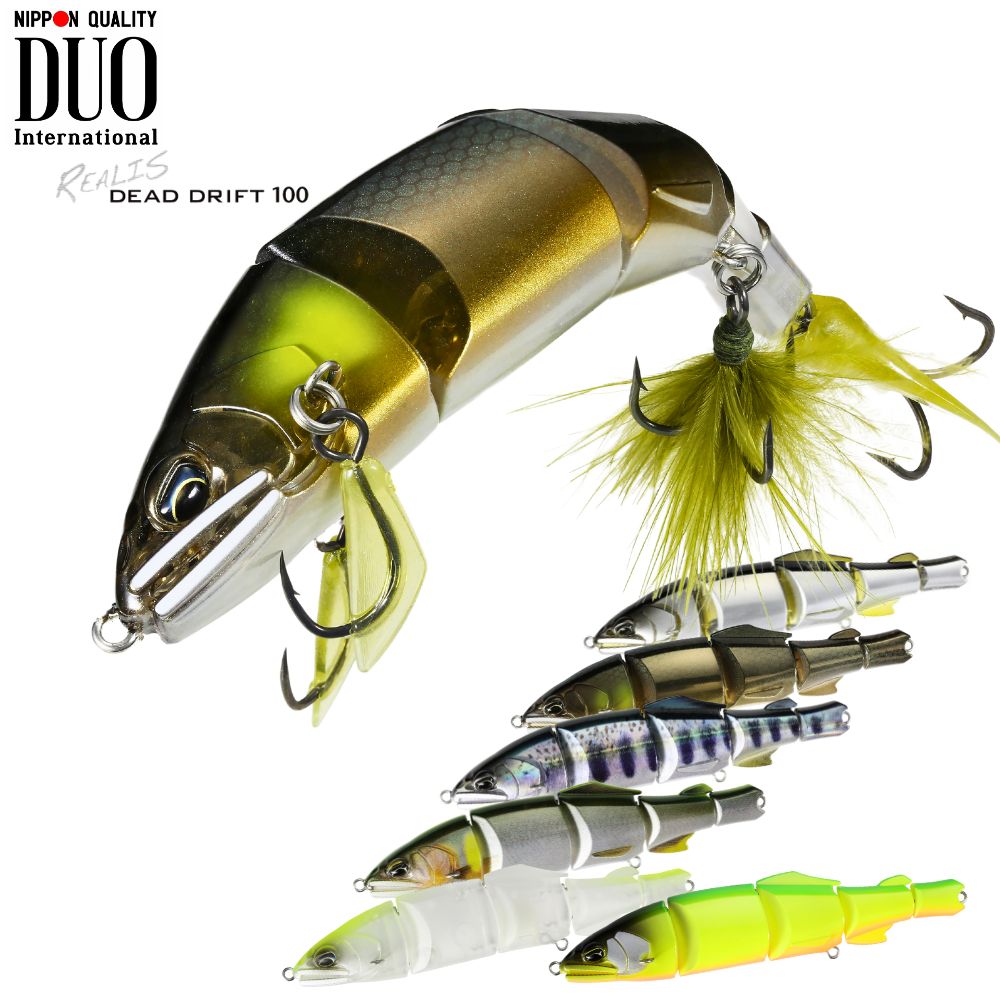 DUO Topwater Jointed Lure Realis DEAD DRIFT 100