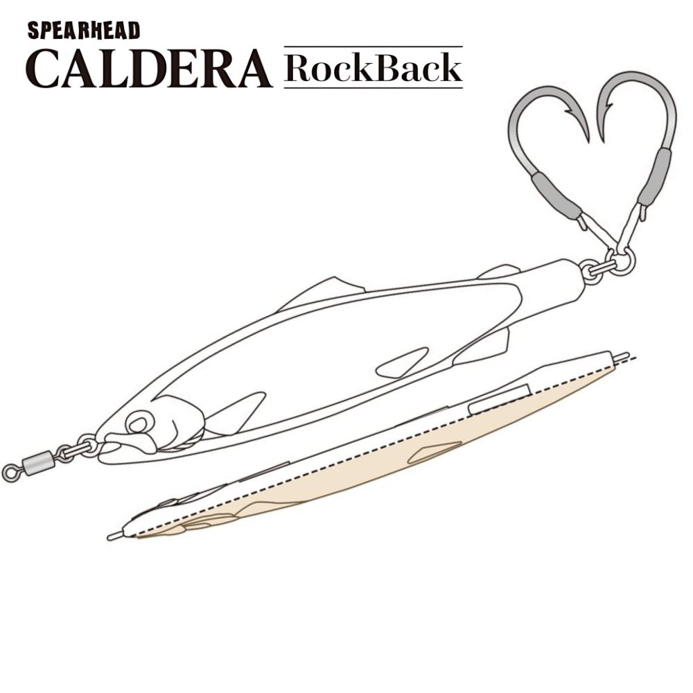DUO Casting Metal Lure SPEARHEAD CALDERA RockBack 85mm/24g - Image 2
