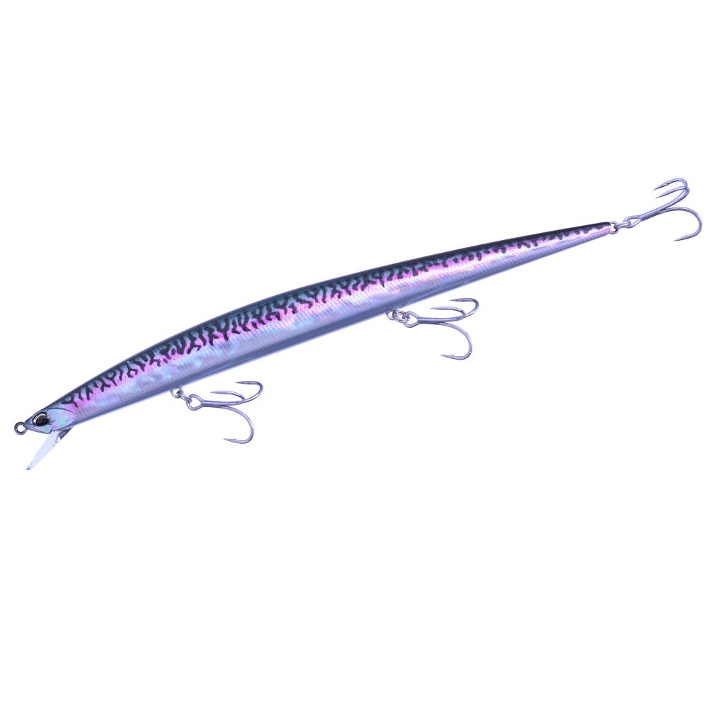 DUO Ultimate Long Minnow Floating Lure TIDE MINNOW SLIM 200 SAA0069 Mackerel Noir - Image 2