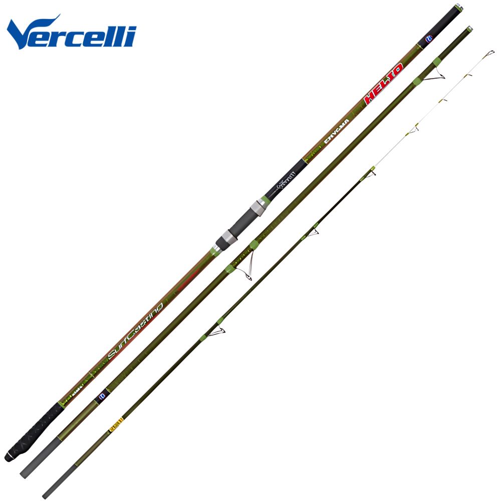 VERCELLI Saltwater Fishing Surfcasting Rod ENYGMA HELIO 4.20m 3sec/100-200g