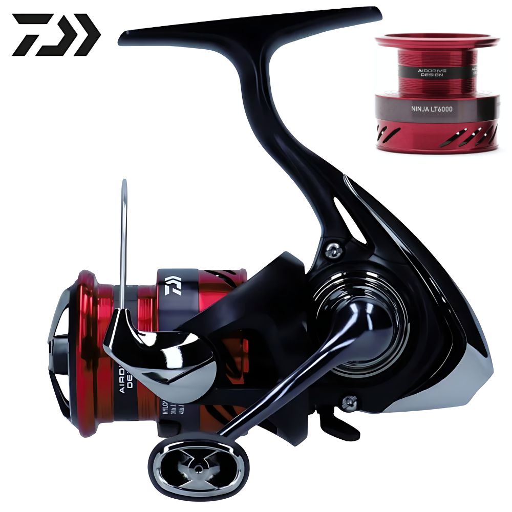 DAIWA Light And Tough Spinning Reel 23 NINJA LT + SPARE SPOOL 2000