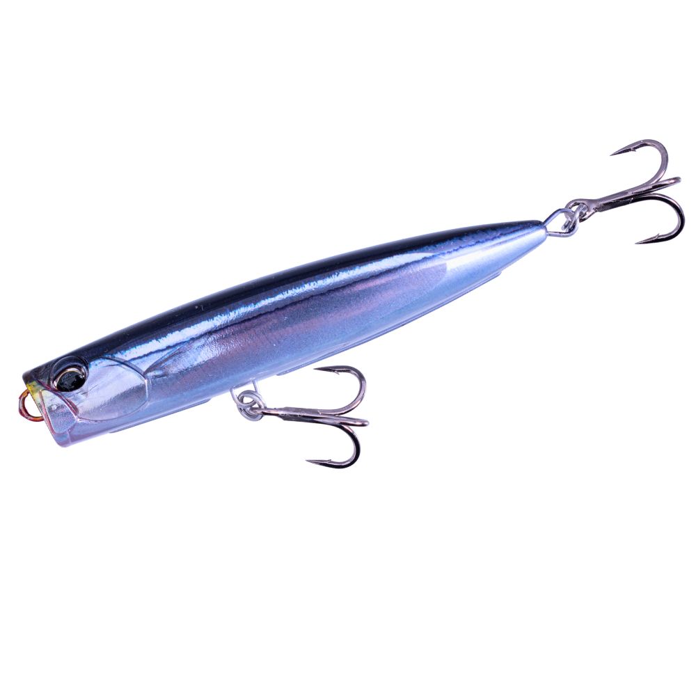 DUO Topwater Fishing Slim Popper Lure Rough Trail BUBBLY 135F CSA0862 Live Saury - Image 2