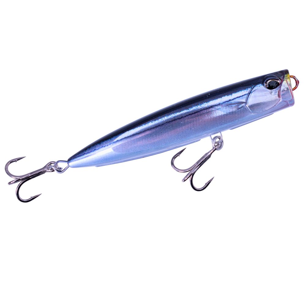 DUO Topwater Fishing Slim Popper Lure Rough Trail BUBBLY 135F CSA0862 Live Saury - Image 3