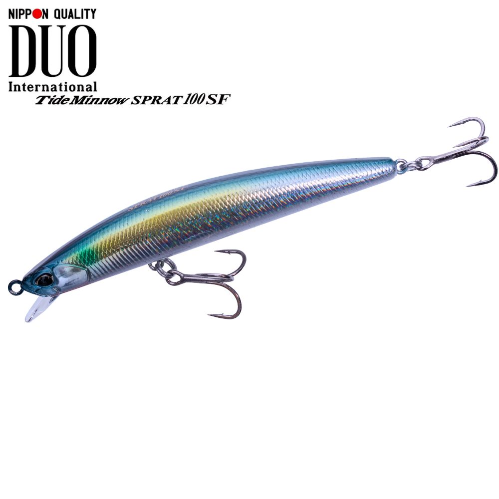 DUO Ultimate Slow Floating Jerkbait Lure TIDE MINNOW SPRAT 100SF