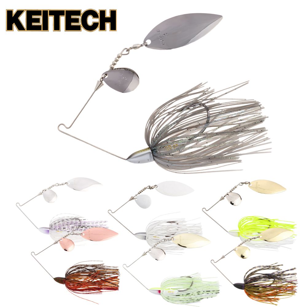 KEITECH Spinnerbait Lure TEE-BONE Tandem Willow TW 1/2oz
