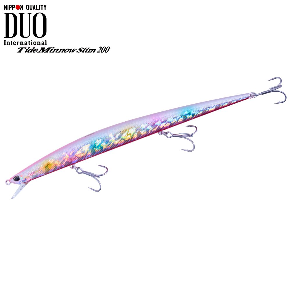 DUO Ultimate Long Minnow Floating Lure TIDE MINNOW SLIM 200 AJA0035 Rainbow RB