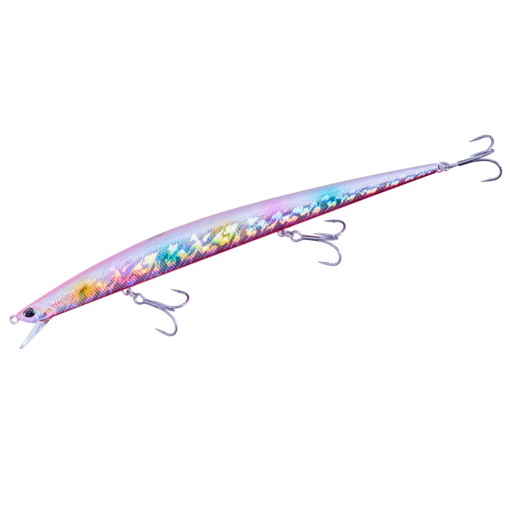 DUO Ultimate Long Minnow Floating Lure TIDE MINNOW SLIM 200 AJA0035 Rainbow RB - Image 2