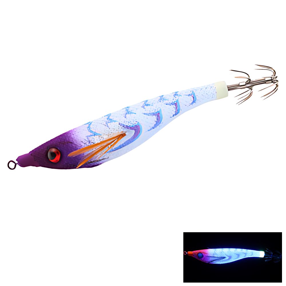 YAMASHITA Squid Fishing Clothed Floating Squid Jig Lure UPPER 70 - Image 5