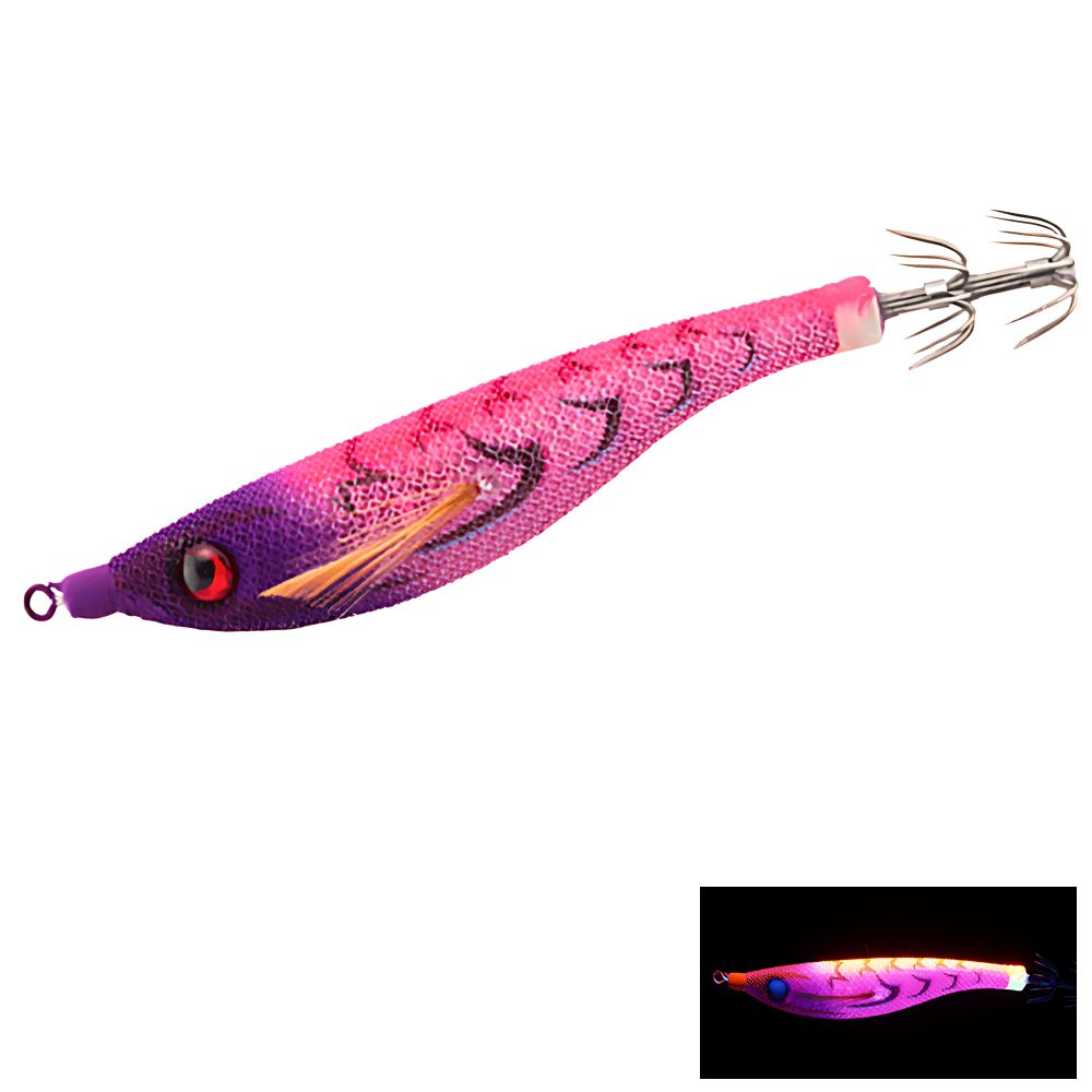 YAMASHITA Squid Fishing Clothed Floating Squid Jig Lure UPPER 70 - Image 6