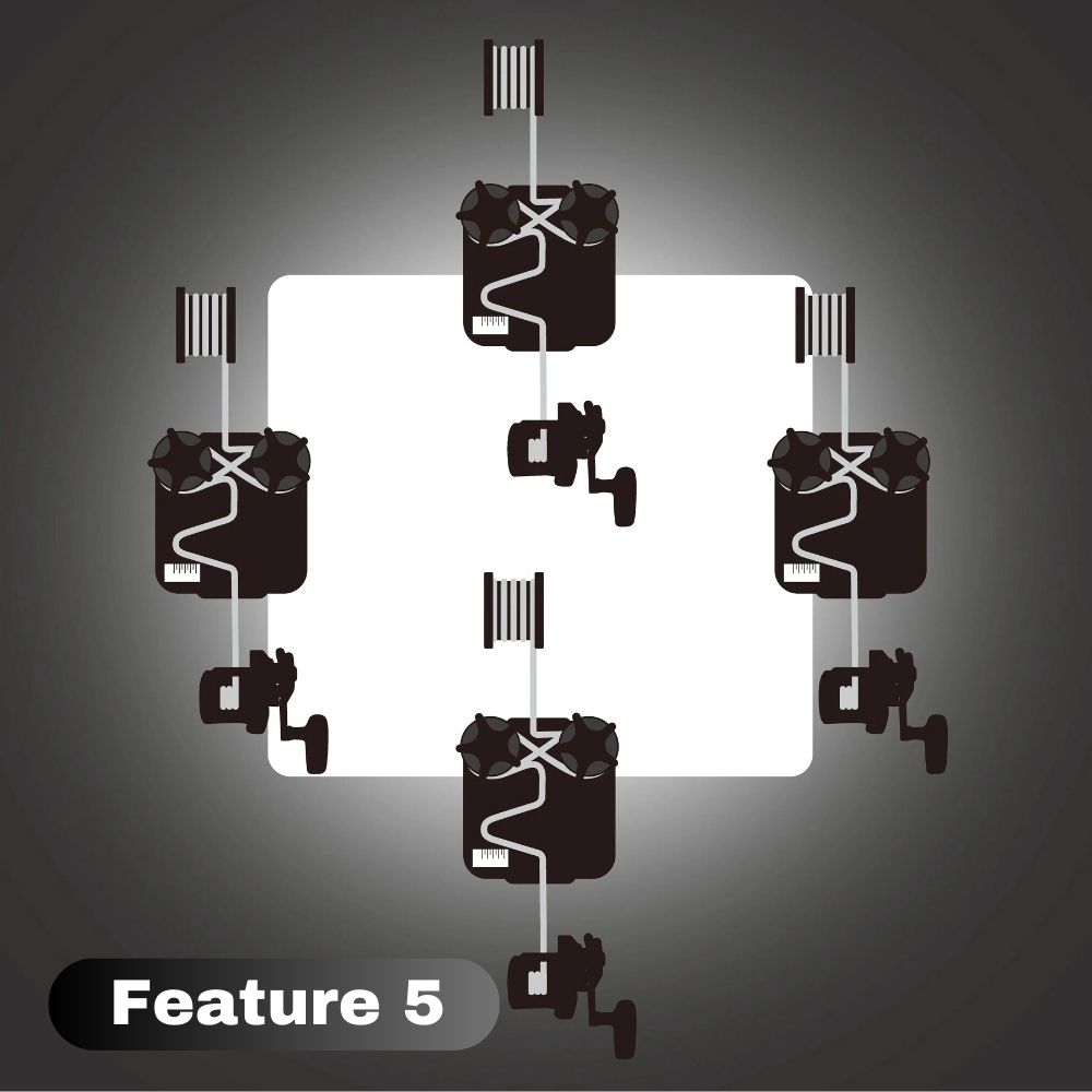DAIICHISEIKO Fishing Line Advanced Accessorie KACHI KACHI TENSIONER - Image 10