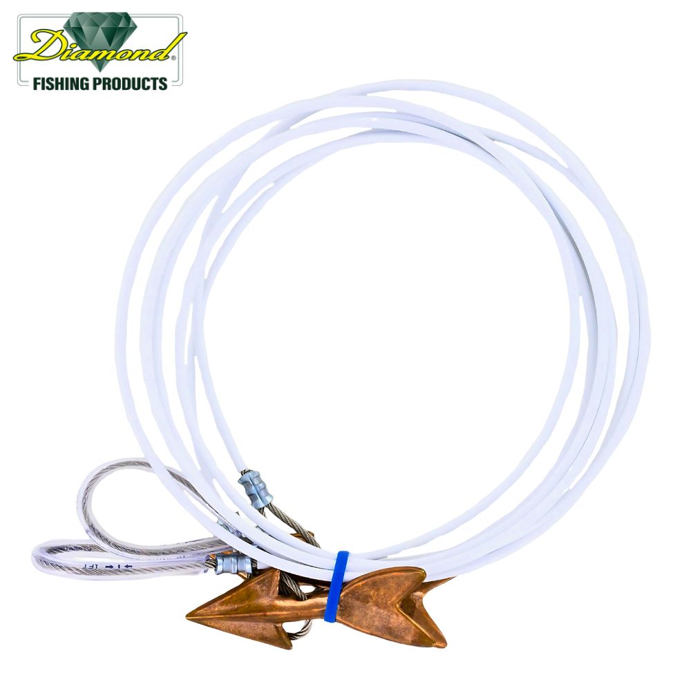 DIAMOND Fishing Rigged Bronze Harpoon DART