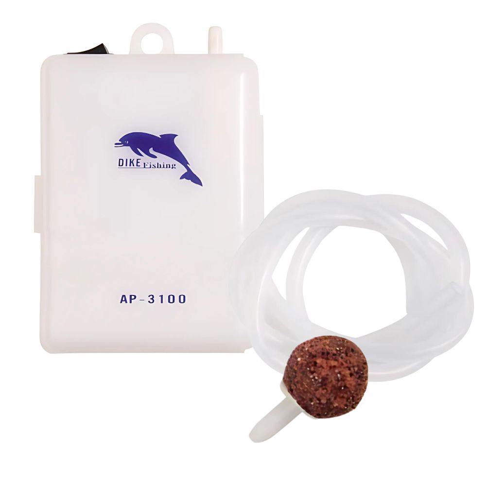 EVIA Live Bait Tank Air Pump Battery Powered STANDARD OXYGENATOR