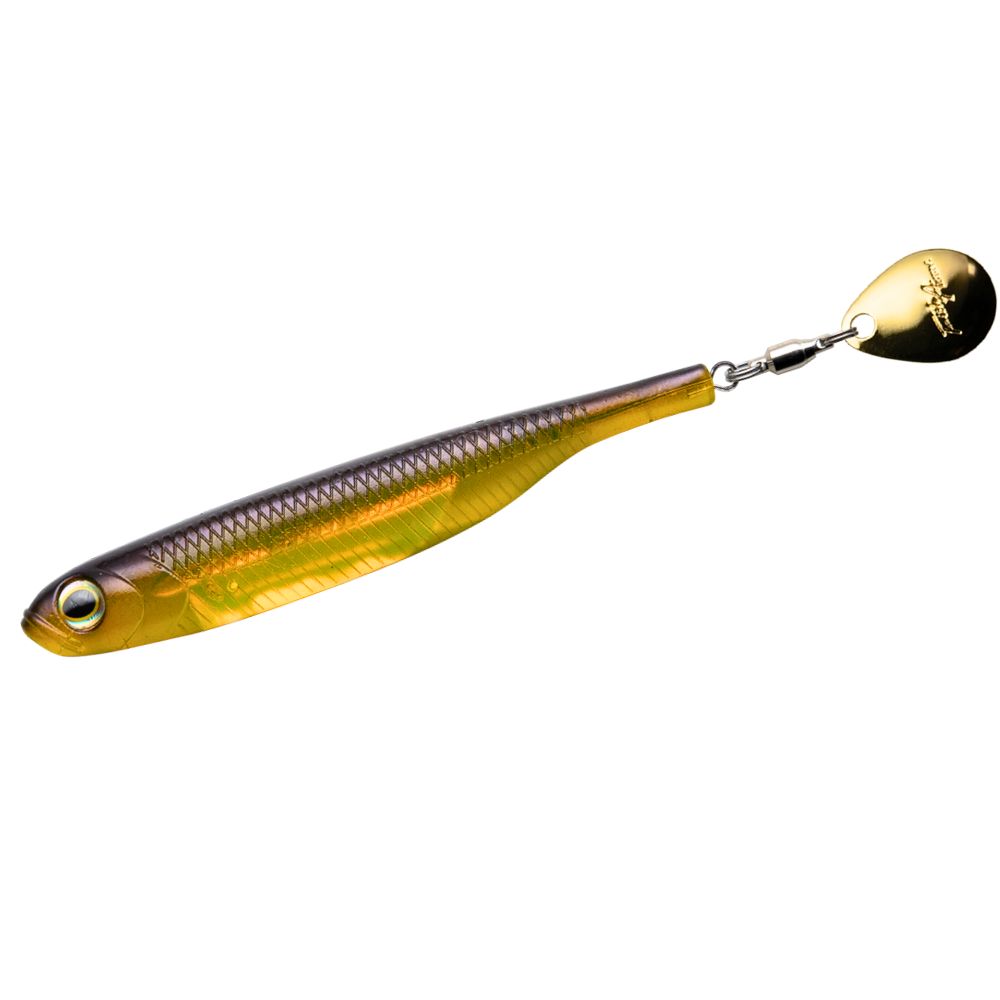 FISH ARROW Finesse Soft Bait Lure FLASH-J SPIN ELASTOMER SW 4in - Image 5
