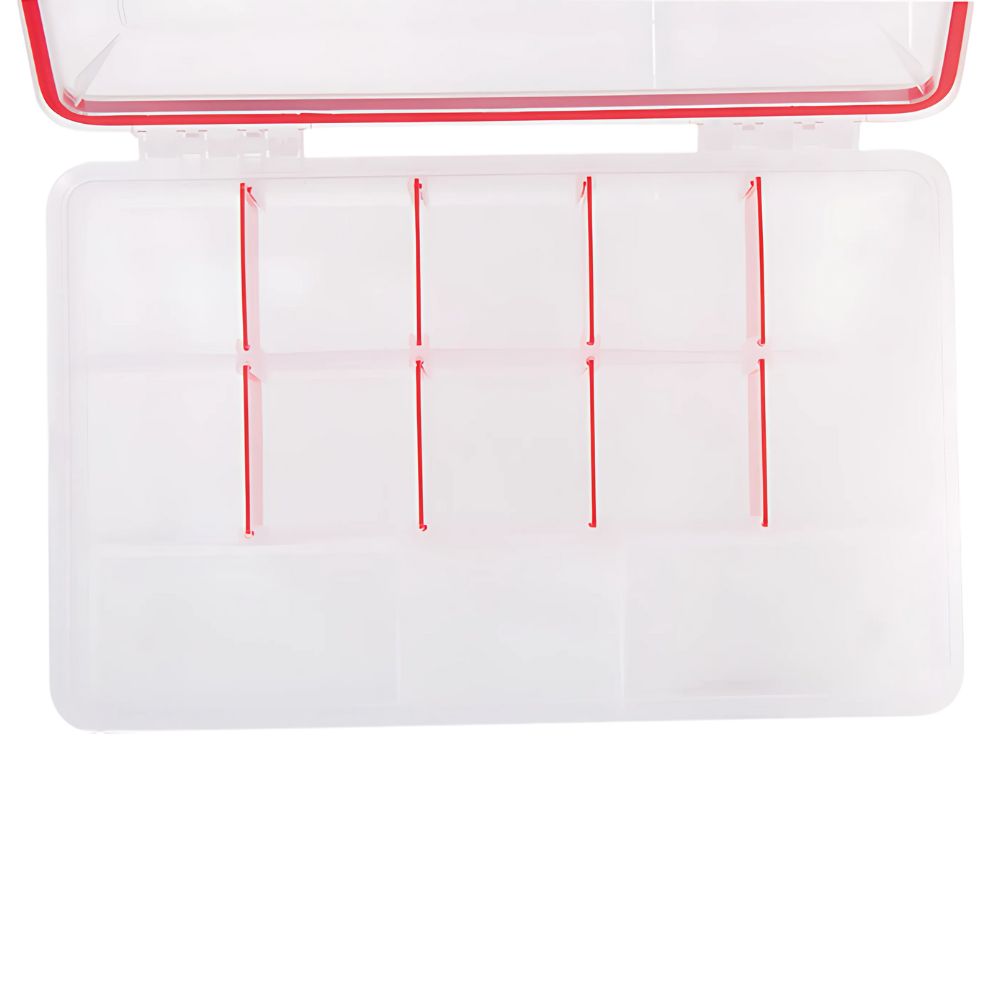 HART Durable Transparent Plastic Waterproof Fishing Tackle Box M6300B - Image 2