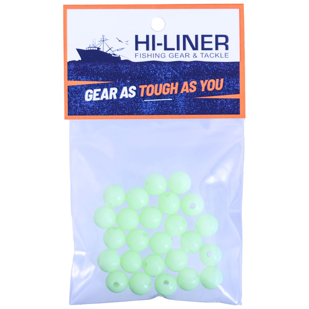 HI-LINER Fishing Rigging Accessories Luminous Glow Beads ROUND