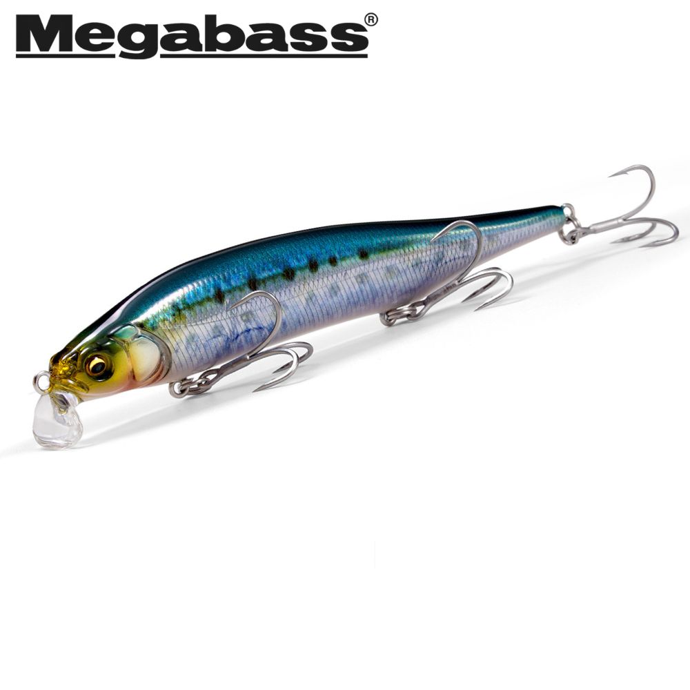 MEGABASS Saltwater Fishing Jerkbait Minnow Lure X-80 MAGNUM SR