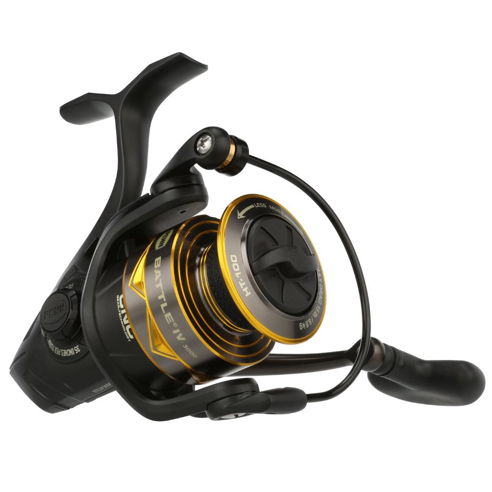 PENN Fishing Full Metal Body Spinning Reel BATTLE IV 3000 - Image 2