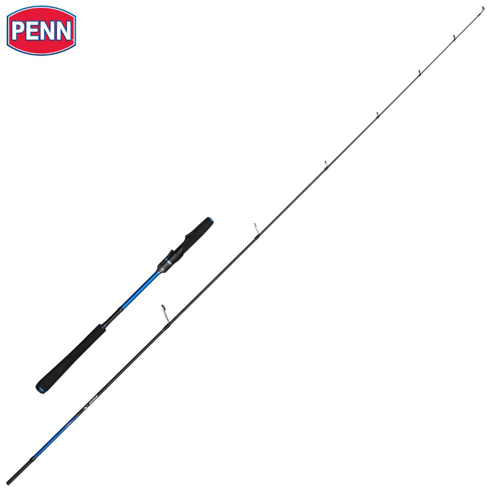 PENN Saltwater Jigging Rod RETALIATE X Tairubber Spin 1.98m/80g