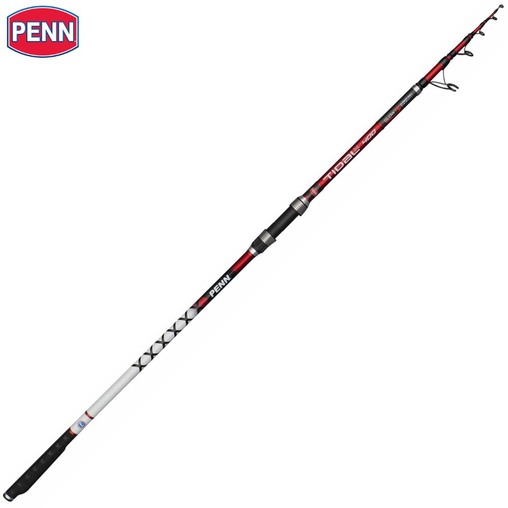 PENN Surfcasting Fishing Rod TIDAL X Telescopic Surf Solid Tip 4.20m/140g